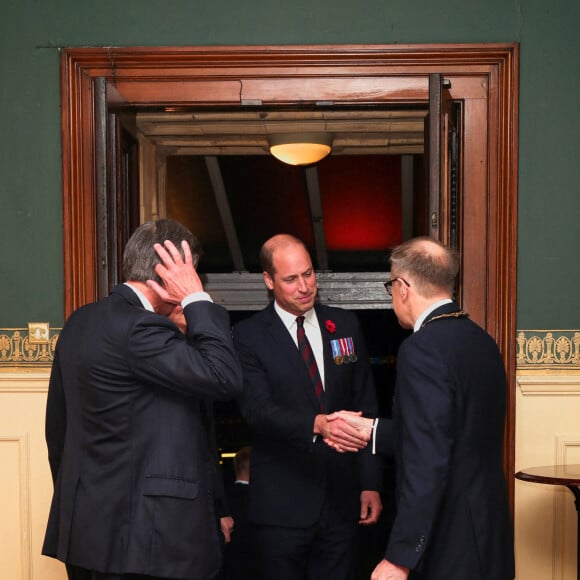 Le prince William, prince de Galles, - Les membres de la famille royale d'Angleterre lors du festival annuel du souvenir de la Royal British Legion au Royal Albert Hall de Londres, Royaume Uni, le 12 novembre 2022.