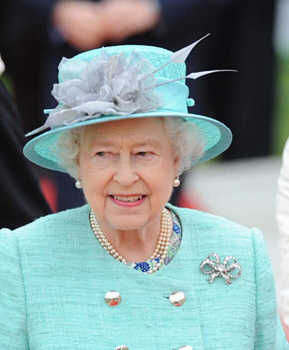 La reine Elizabeth II en 2012.