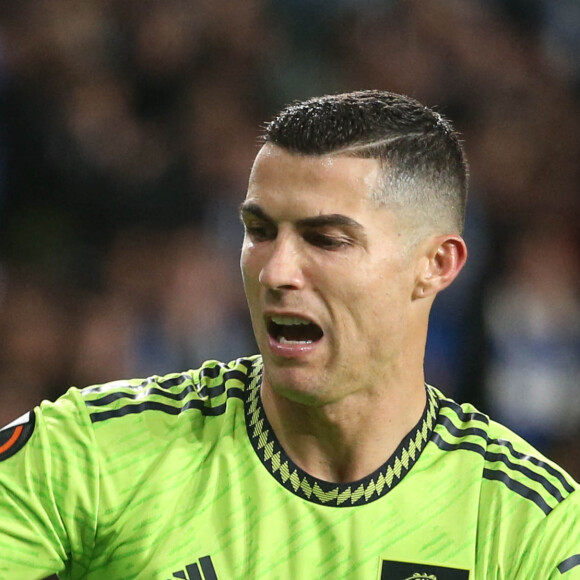 Cristiano Ronaldo de Manchester United - Match de football "Real Sociedad vs Manchester United" lors de la Ligue Europa à San Sabastian. Le 3 novembre 2022 © Laurent Lairys / Panoramic / Bestimage