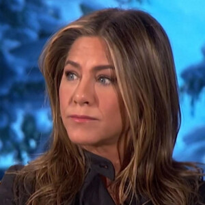 Jennifer Aniston sur le plateau de l'émission "The Ellen DeGeneres Show" à Los Angeles