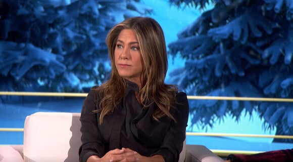 Jennifer Aniston sur le plateau de l'émission "The Ellen DeGeneres Show" à Los Angeles