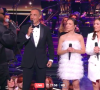 Enola et Tiana après leur prestation avec Gim dans la "Star Academy" sur TF1 le 29 octobre 2022.