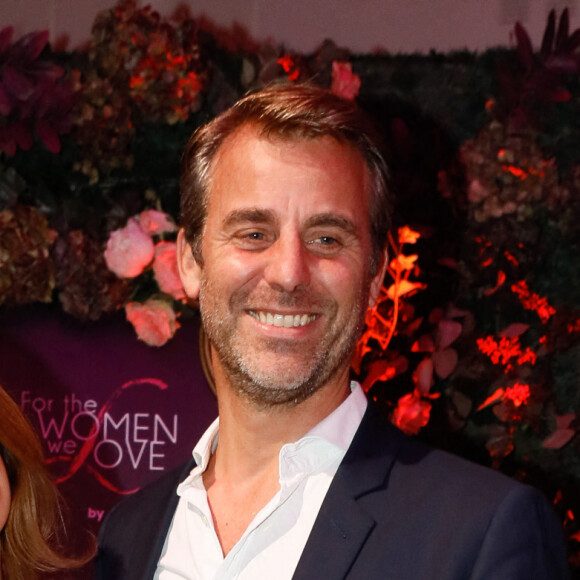 Exclusif - Shirley Bousquet et son compagnon Charles Watine - Soirée caritative "For the women we love" (dédiée à la recherche sur les cancers du sein) au profit de la fondation ARC au Pavillon Cambon à Paris le 14 novembre 2022. © Christophe Clovis/Bestimage 
