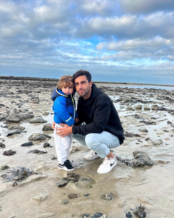Valentin Léonard et son fils Andrea sur Instagram. Le Le 11 novembre 2022.