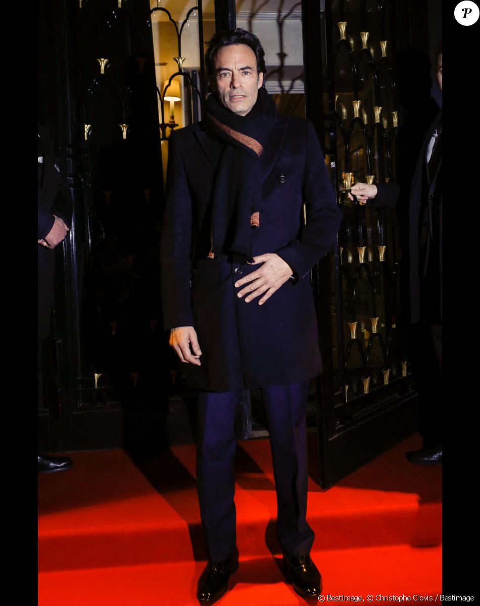 Anthony Delon - Arrivées à la 10ème édition du "Global Gift Gala 2022" au Four Seasons Hotel George V à Paris le 19 novembre 2022. © Christophe Clovis / Bestimage