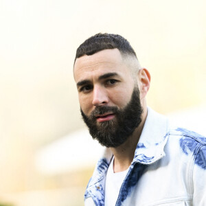 Karim Benzema - Arrivée des joueurs de l'équipe de France à Clairefontaine, le 14 novembre 2022.