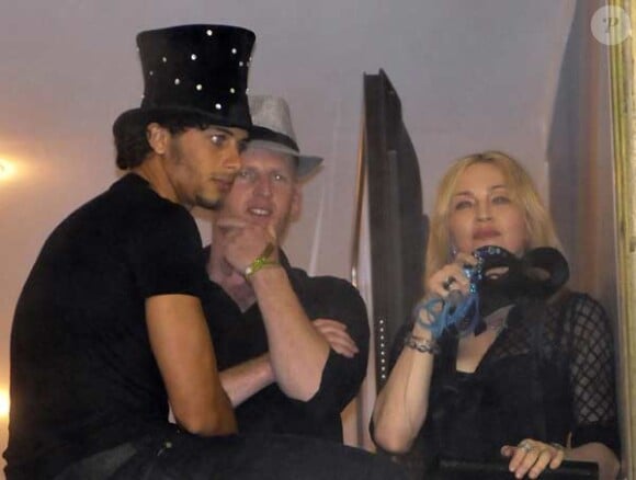 Madonna et Jesus Luz à Rio le 14 février