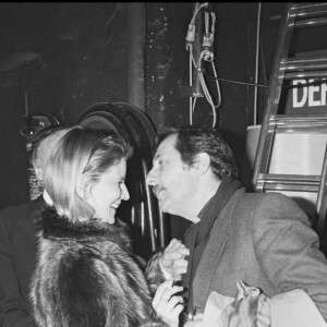 Jean Rochefort et Nicole Garcia en 1982