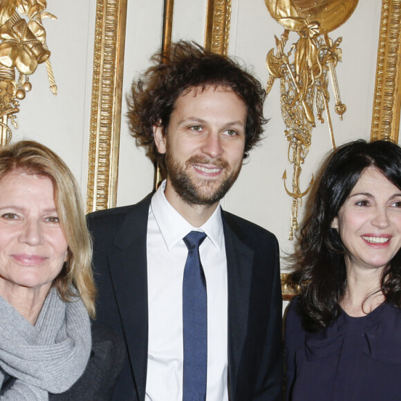 Nicole Garcia, Pierre Rochefort et Zabou Breitman - Soirée des "Révélations César 2015" à l'hôtel Meurice à Paris le 12 janvier 2015.