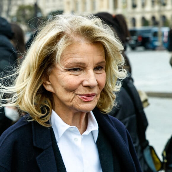 Nicole Garcia - Arrivées au défilé Dior Femme Automne/Hiver 2022/2023 lors de la Fashion Week de Paris, France, le 1er mars 2022. © Veeren-Clovis/Bestimage