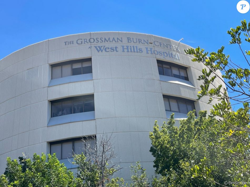 Exclusif Illustrations de l'hôpital Grossman Burn Center où était