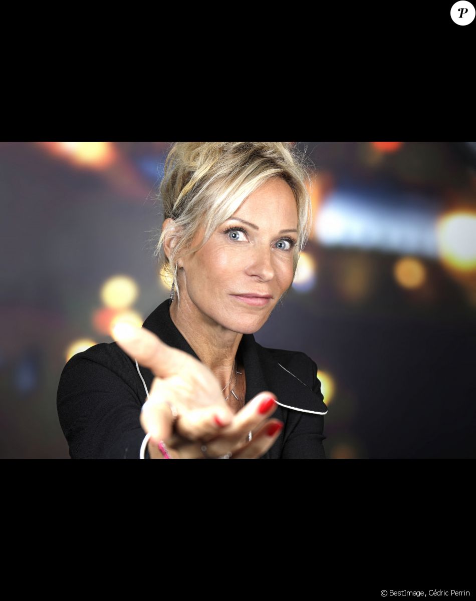 Portrait de Rebecca Hampton lors de l'enregistrement de l'émission "Chez Jordan" à Paris le 13 juin 2022. © Cédric Perrin / Bestimage