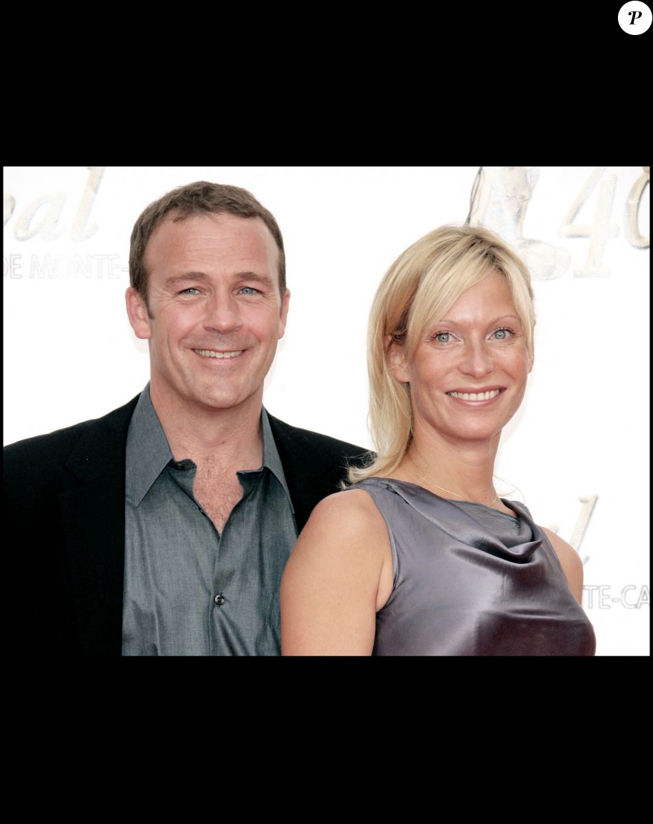 Serge Dupire et Rebecca Hampton au festival de Monte Carlo Television Festival.