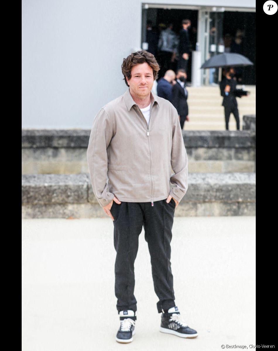 Jean Imbert arrive au défilé de mode masculine prêt-à-porter printemps-été 2022 Dior x Travis Scott à Paris, le 25 juin 2021. © Clovis-Veeren/Bestimage
