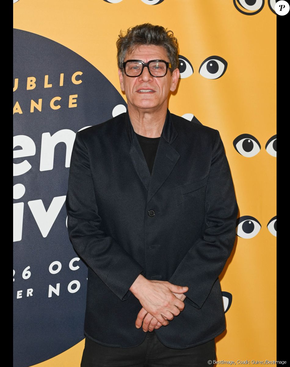 Marc Lavoine - Cérémonie d'ouverture de Mon premier festival cinéma jeune public au Forum des images à Paris, France, le 26 octobre 2022. © Coadic Guirec/Bestimage