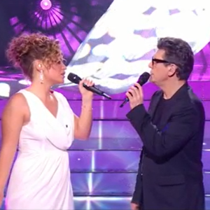 Marc Lavoine et Léa - Capture de la "Star Academy"