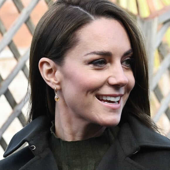 Catherine (Kate) Middleton, princesse de Galles, visite le centre pour enfants Colham Manor à Hillingdon, le 9 novembre 2022. 