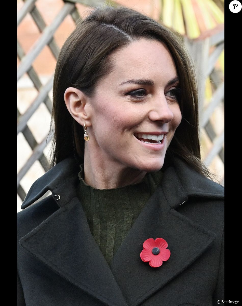 Catherine (Kate) Middleton, princesse de Galles, visite le centre pour enfants Colham Manor à Hillingdon, le 9 novembre 2022.