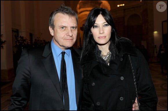 Mareva Galanter et Jean-Charles de Castelbajac - Vernissage de l'exposition Yves Saint Laurent au Petit Palais à Paris