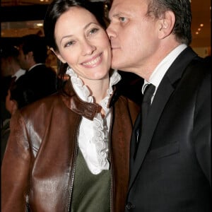 Mareva Galanter et Jean-Charles de Castelbajac - Inauguration des illuminations des Galeries Lafayette en 2005