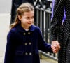 La princesse Charlotte de Cambridge - Service d'action de grâce en hommage au prince Philip, duc d'Edimbourg, à l'abbaye de Westminster à Londres.