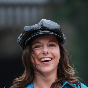 Laure Calamy sur le ponton de l'hôtel Excelsior lors de la 79ème édition du festival international du film de Venise (La Mostra), Italie, le 1er septembre 2022. © MPP/Bestimage