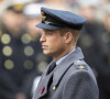 Le prince William, prince de Galles, - Les membres de la famille royale d'Angleterre et les personnalités lors du "Remembrance Sunday Service" à Londres, le 13 novembre 2022. 