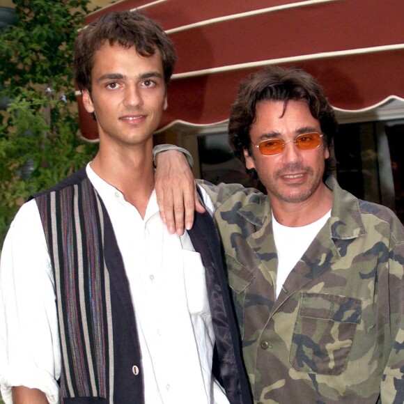 Jean-Michel Jarre et son fils David.