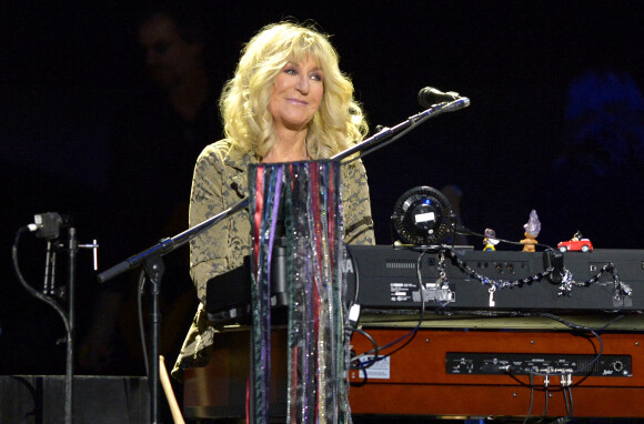 Christine McVie du groupe Fleetwood Mac en concert le 24 février 2019
