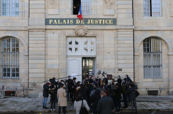 Procès de Jonathann Daval à la cour d'assise de la Haute-Saône à Vesoul le 19 novembre 2020. © Bruno Grandjean / Panoramic / Bestimage