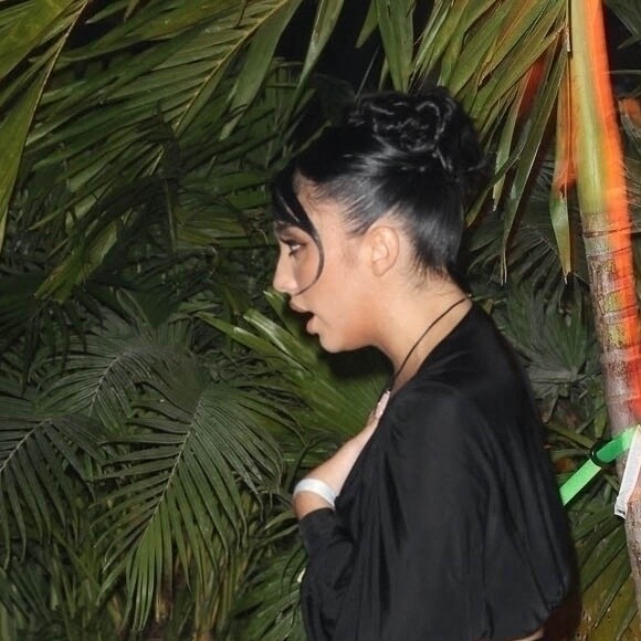 Lourdes Leon - Madonna fait la fête avec sa fille Lourdes Leon lors d'une soirée en son honneur pendant la foire d'art contemporain "Art Basel" à Miami, le 1er décembre 2022. 