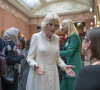 Camilla Parker Bowles, reine consort d'Angleterre lors d'une réception au palais de Buckingham à Londres, Royaume Uni, le 29 novembre 2022, dans le cadre de la campagne de 16 jours d'activisme des Nations Unies contre la violence à l'égard des femmes et des filles. 