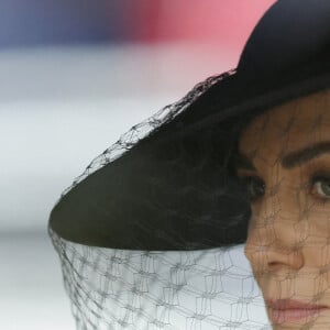 Catherine (Kate) Middleton, princesse de Galles - Funérailles nationales de la reine Elizabeth II à Londres, Royaume Uni, le 19 septembre 2022. © Avalon/panoramic/Bestimage 