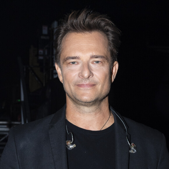 Exclusif - David Hallyday - Backstage de l'enregistrement de l'émission "La Chanson secrète 5", qui sera diffusée sur TF1, à Paris. © Gaffiot-Perusseau / Bestimage 