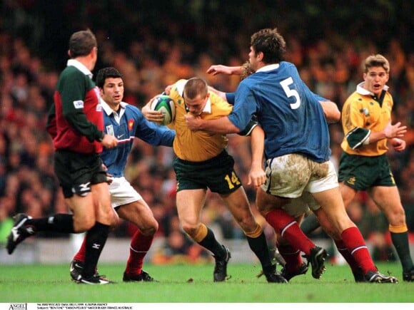Fabien Pelous - Match rugby France / Australie 