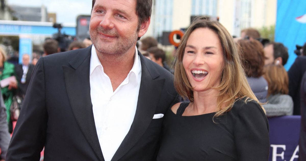 Vanessa Demouy et son mari Philippe Lellouche - Avant-première du film