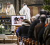 Un rassemblement religieux a lieu à la cathédrale d'Albi, France, le 8 janvier 2022, à l'initiative de la soeur et d'une amie de Delphine Jubillar. © Thierry Breton/Panoramic/Bestimage