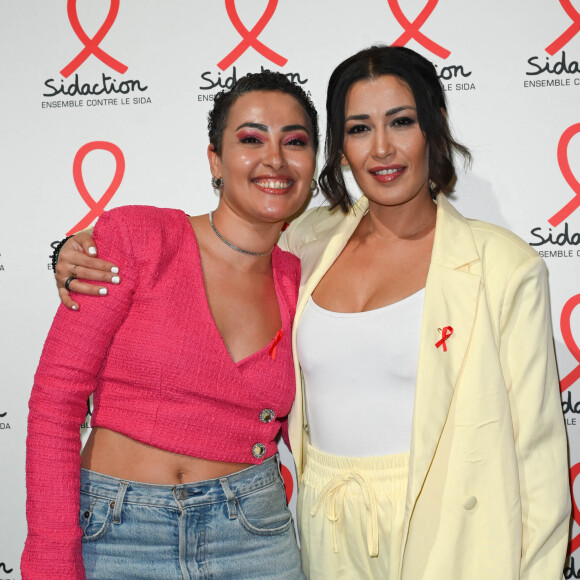 Hedia Charni et Karima Charni - Soirée de lancement du Sidaction 2022 à la salle Wagram à Paris le 7 mars 2022. © Coadic Guirec/Bestimage