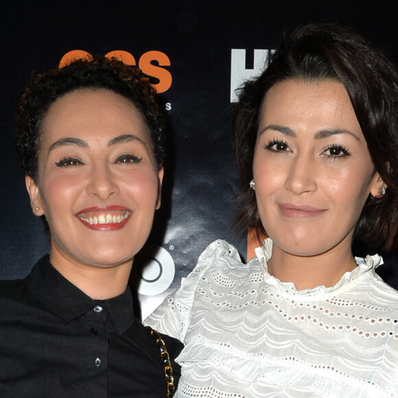 Hedia et Karima Charni - Soirée Orange OCS HBO à l'Arc à Paris le 21 mars 2017. © Veeren/Bestimage 