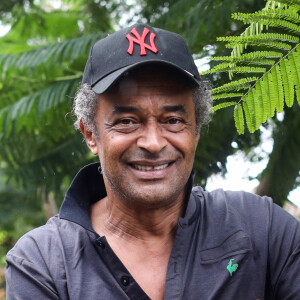 L'ancien sportif de tennis, Yannick Noah dans son village Noah, à Yaoundé, Cameroun, le 25 juillet 2022. © Stéphane Lemouton/Bestimage 