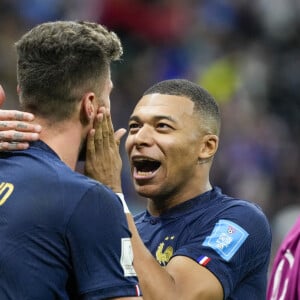 Kylian Mbappé - Match de football de quart de finale opposant la France à l'Angleterre lors de la coupe du Monde (FIFA 2022) au stade Al Bayt à Al Khor au Qatar, le 9 décembre 2022. La France a gagné 2-1. © Proshots/Panoramic/Bestimage