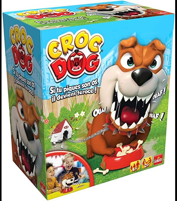 Récupérez le plus d'os possibles sans vous faire prendre par Croc Dog