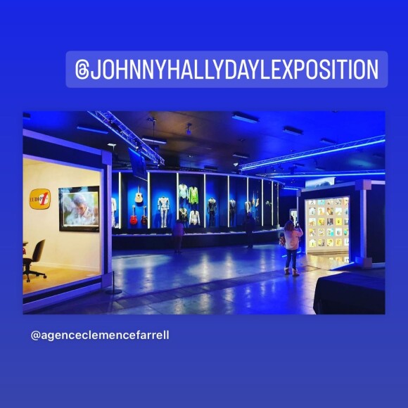 L'exposition Johnny Hallyday à Bruxelles, le 19 décembre 2022