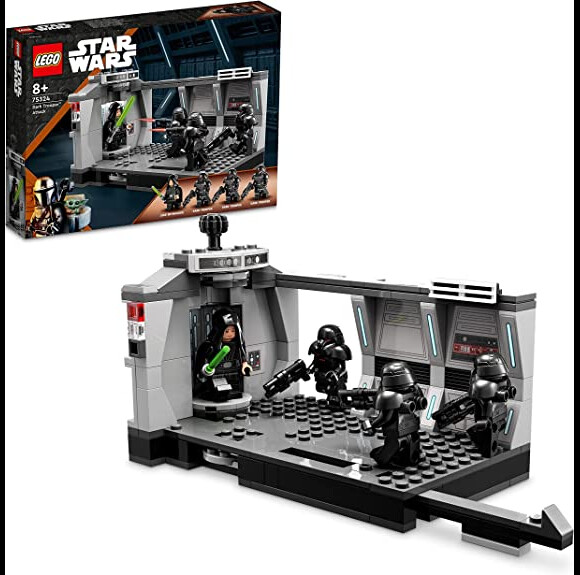 Votre enfant vat-il choisir l'ombre ou la lumière avec ce coffret Lego Star Wars L'Attaque des Dark Troopers