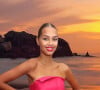 Indira Ampiot, Miss Guadeloupe en robe Christophe Guillarmé pour la 93ème édition de l'élection de Miss France, en décembre 2022.