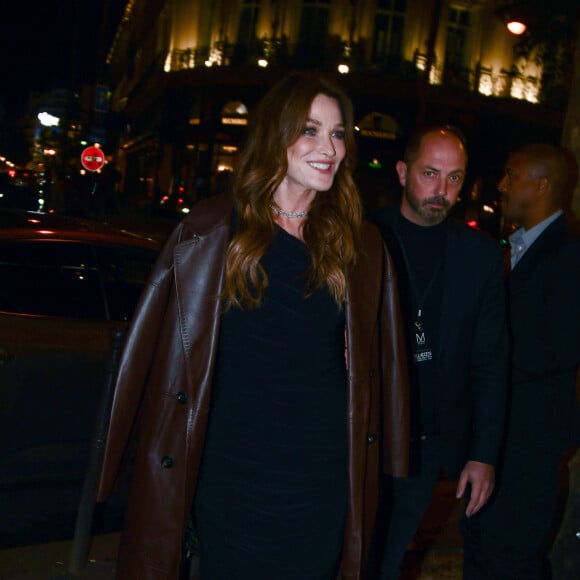 Exclusif - Carla Bruni-Sarkozy - Arrivées au défilé de mode Messika haute joaillerie 2022 collection " Beyond The Light " lors de la fashion week prêt-à-porter femme printemps-été 2023. Le 29 septembre 2022 