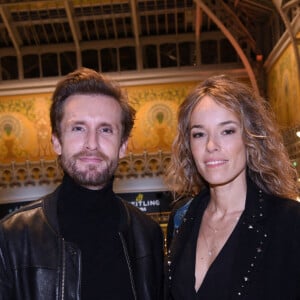 Exclusif - Elodie Fontan et son compagnon Philippe Lacheau - Dîner de charité Breitling à la Samaritaine pour l'association "Premiers de Cordée" à Paris © Rachid Bellak/Bestimage