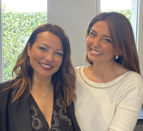 Carinne Teyssandier et Sandra Viricel se ressemblent comme deux gouttes d'eau - Instagram