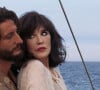 Isabelle Adjani et Pierre Niney dans le film "Mascarade", de Nicolas Bedos.
