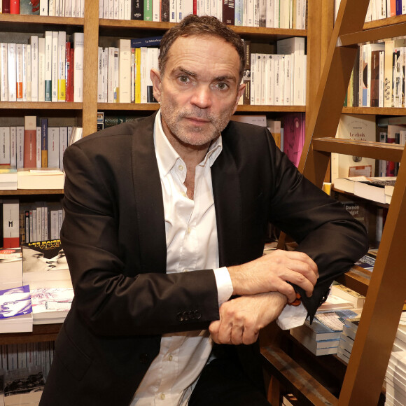 Yann Moix présente le numéro deux de la revue Année Zéro à la Librairie Delamain à Paris. © Cédric Perrin / Bestimage